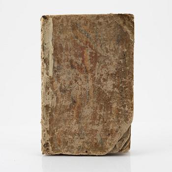 First Swedish book on fencing, with engravings, 1693.
