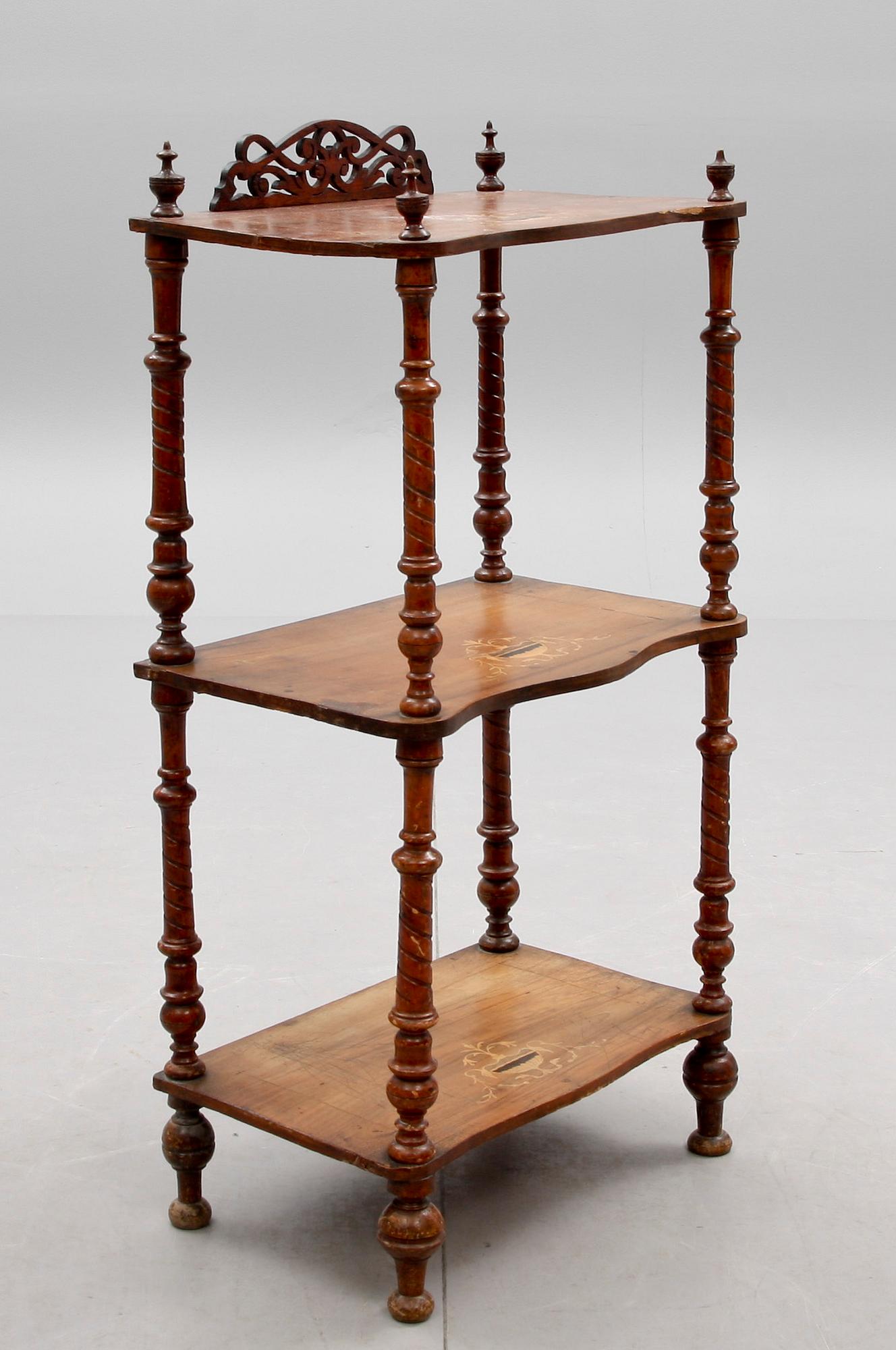 ETAGERE, 1800-talets slut.
