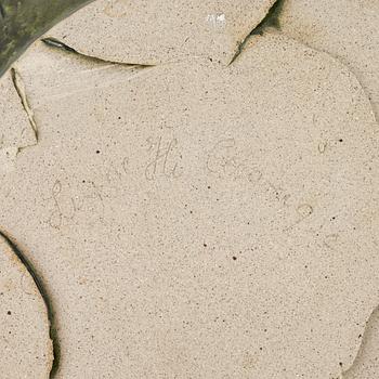 Jacqueline Igestedt, a stoneware bowl, Ligne Ceramique, Sweden, signed.