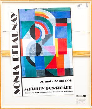 Sonia Delaunay, color lithograph, signed and numbered E.A.