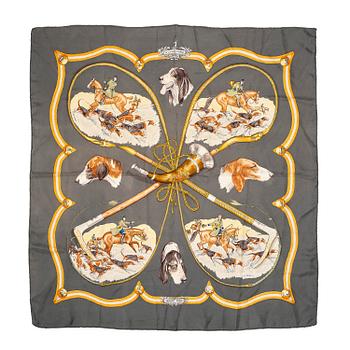 387. Hermès, SCARF, “Le Laisser Courre”, Hermès.
