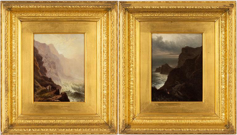 English artist, a pair, 19th Century, oil on canvas.