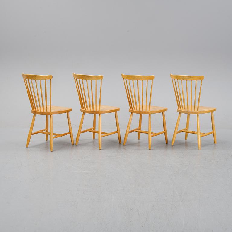 Stolar 4 st, Stocka, Stockaryd, daterade 1978.