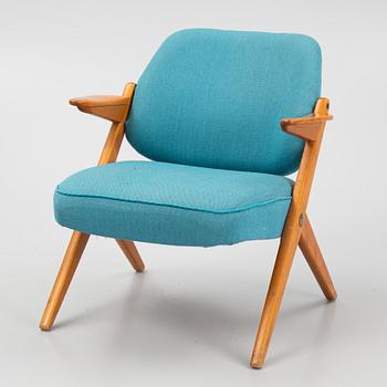 Bengt Ruda, a 'Domstolsfåtöljen' easy chair from the 'Triva'-series, Nordiska Kompaniet.