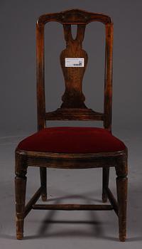 STOL, senbarock, 1700-tal.