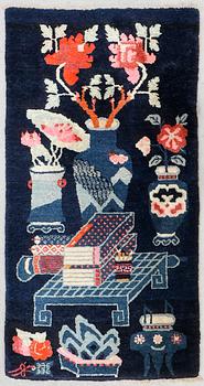 Rug, Baouto, China semi-antique, approximately 137x74 cm.