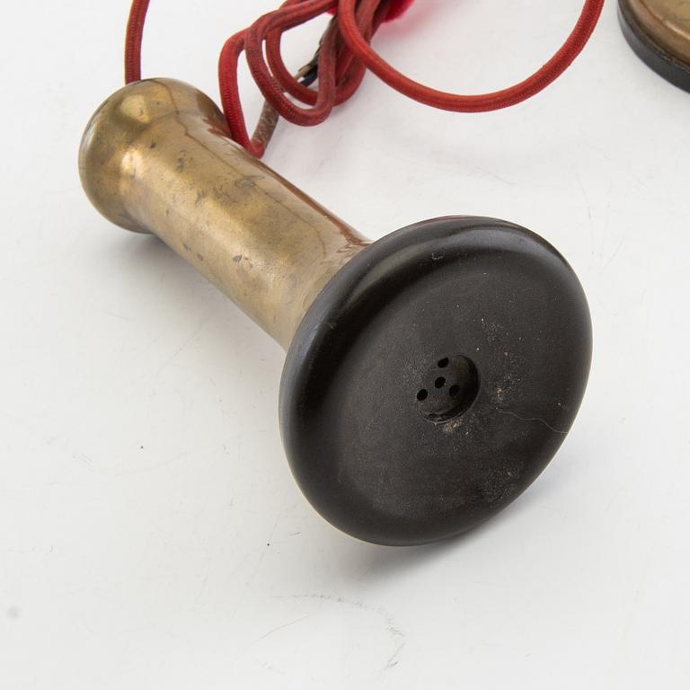 Table telephone Mc Berty & co "Candlestick" early 20th century.