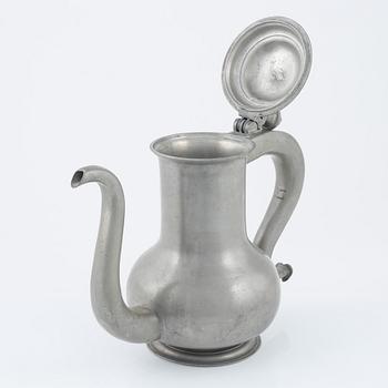 Vinkanna, tenn, av Anders Hedenbom d.y. , Örebro 1761.