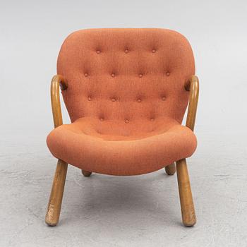 Fåtölj, "Clam chair", Scandinavian Modern, 1940/50-tal.