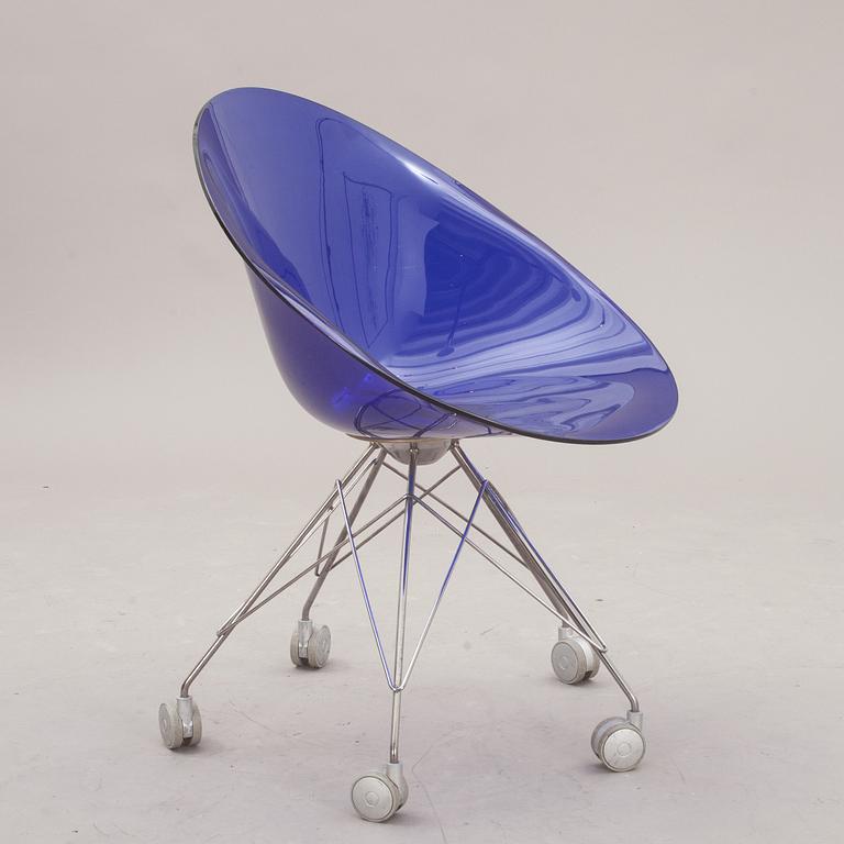SKRIVBORDSSTOL, "Eros", Philippe Starck för Kartell, märkt.