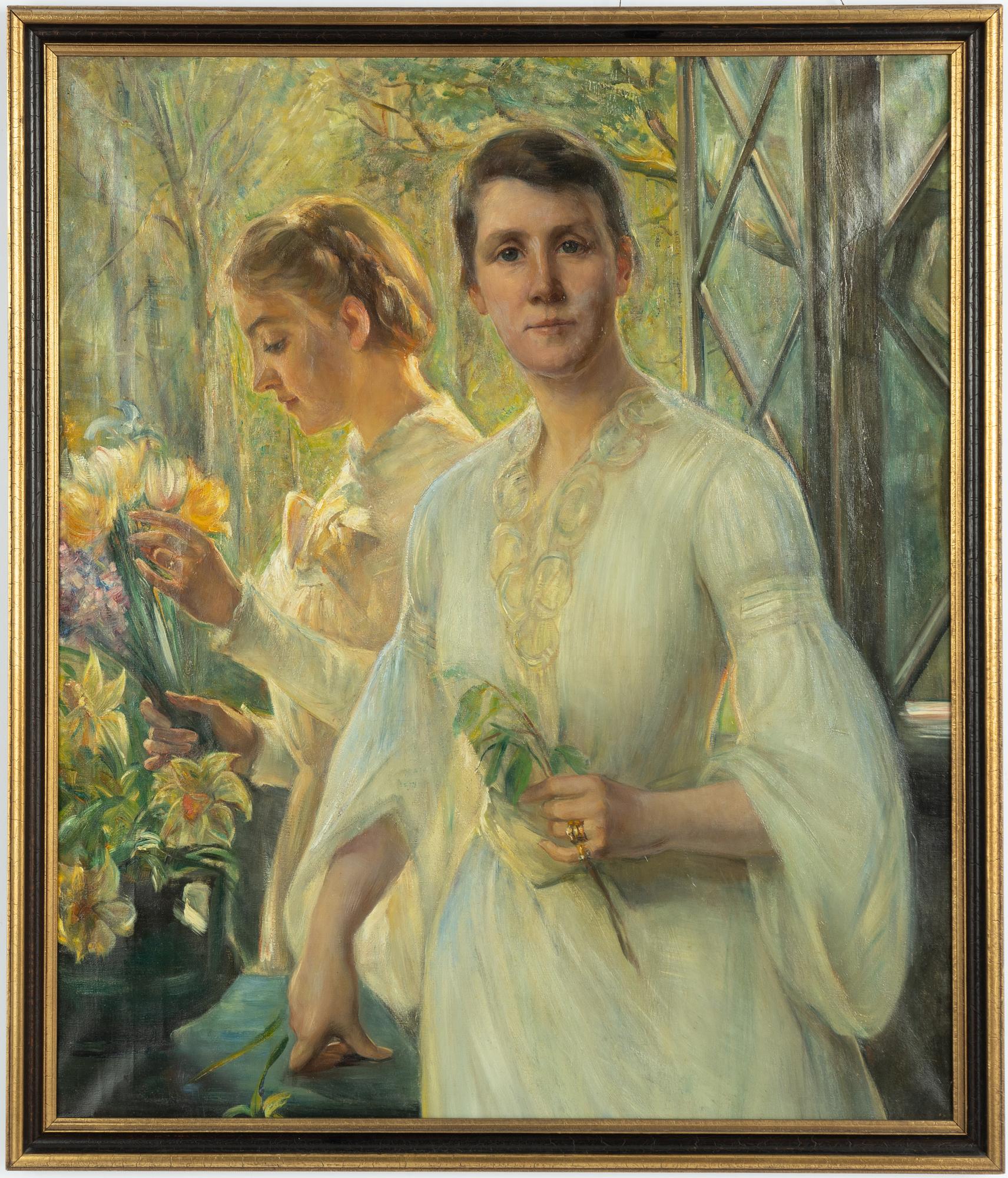 Hildegard Thorell, Flower arrangement.