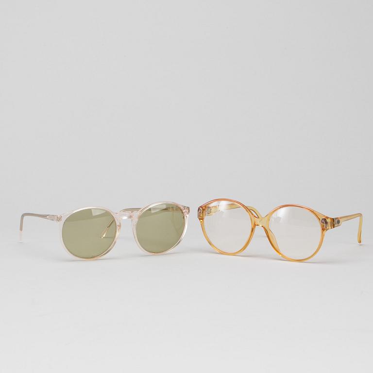 GLASÖGON resp. SOLGLASÖGON 2 st, Christian Dior samt Ralph Lauren,