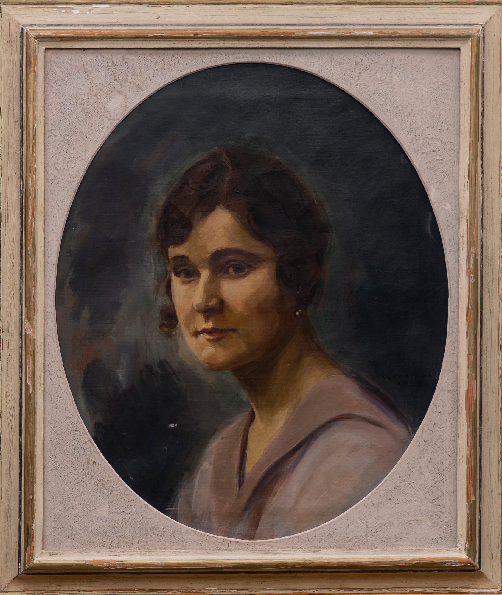 OSKARI PAATELA, olja på duk, signerad och daterad 1928.