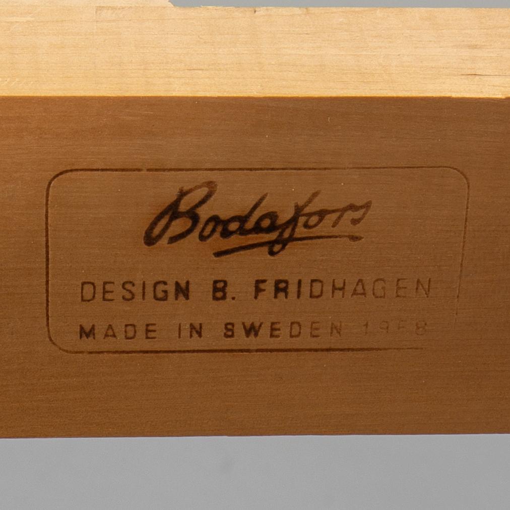 Bertil Fridhagen, "Diamant" a walnut dining table.