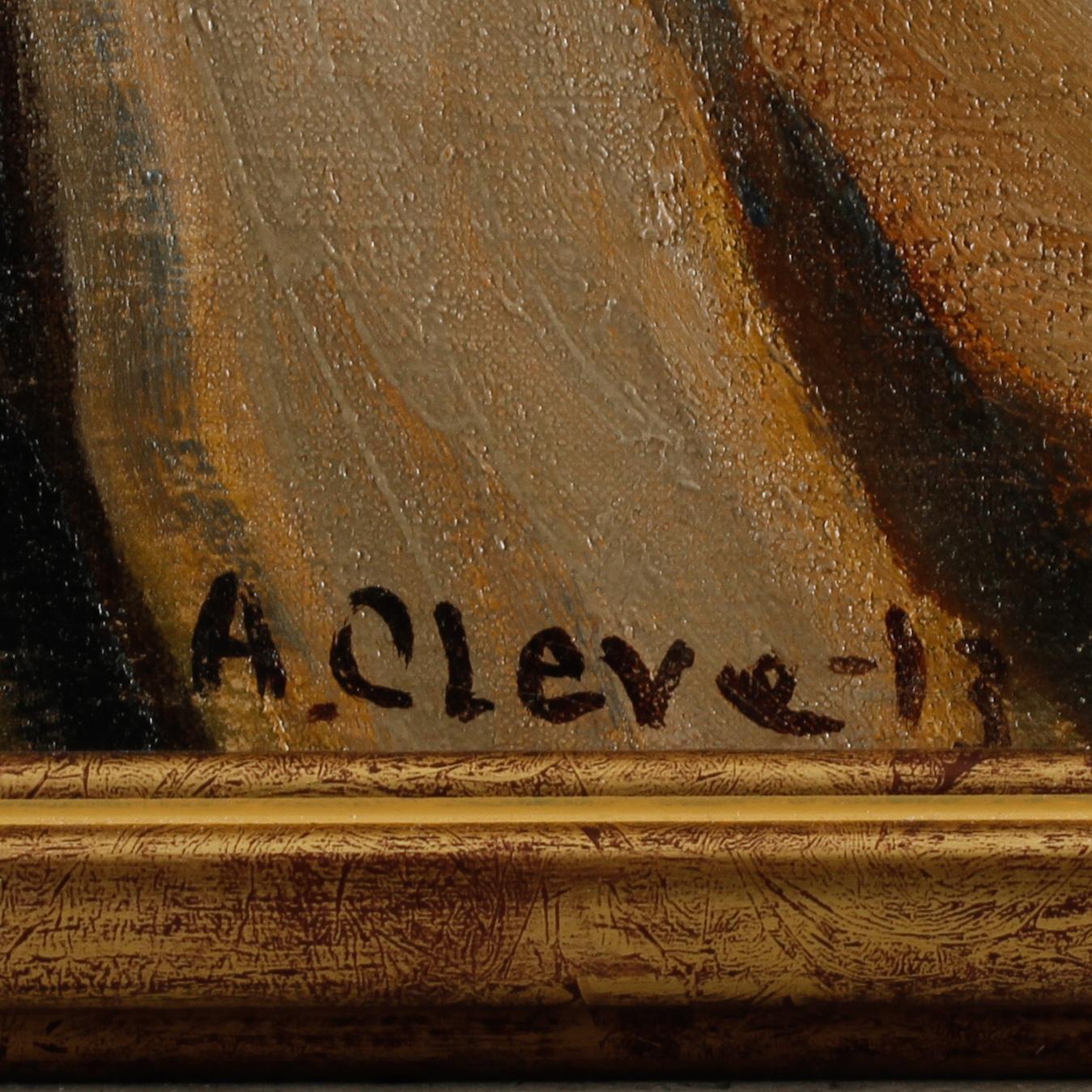 AGNES CLEVE, olja på duk, sign och dat -13.