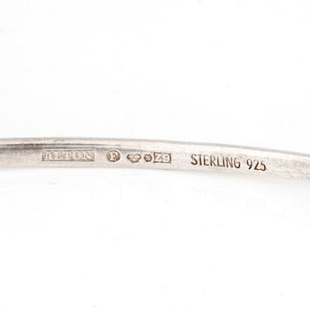 HALSRING, sterlingsilver samt bergskristall, Alton, 1974. Tot vikt ca 40,8 gram.
