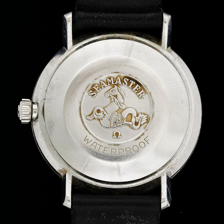 ARMBANDSUR, herr, Omega, Seamaster, De Ville, automatisk, stål, 1950/60-tal.