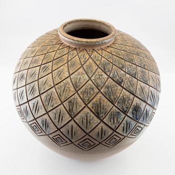 Wallåkra, urna, stengods, 1900-talets andra hälft.