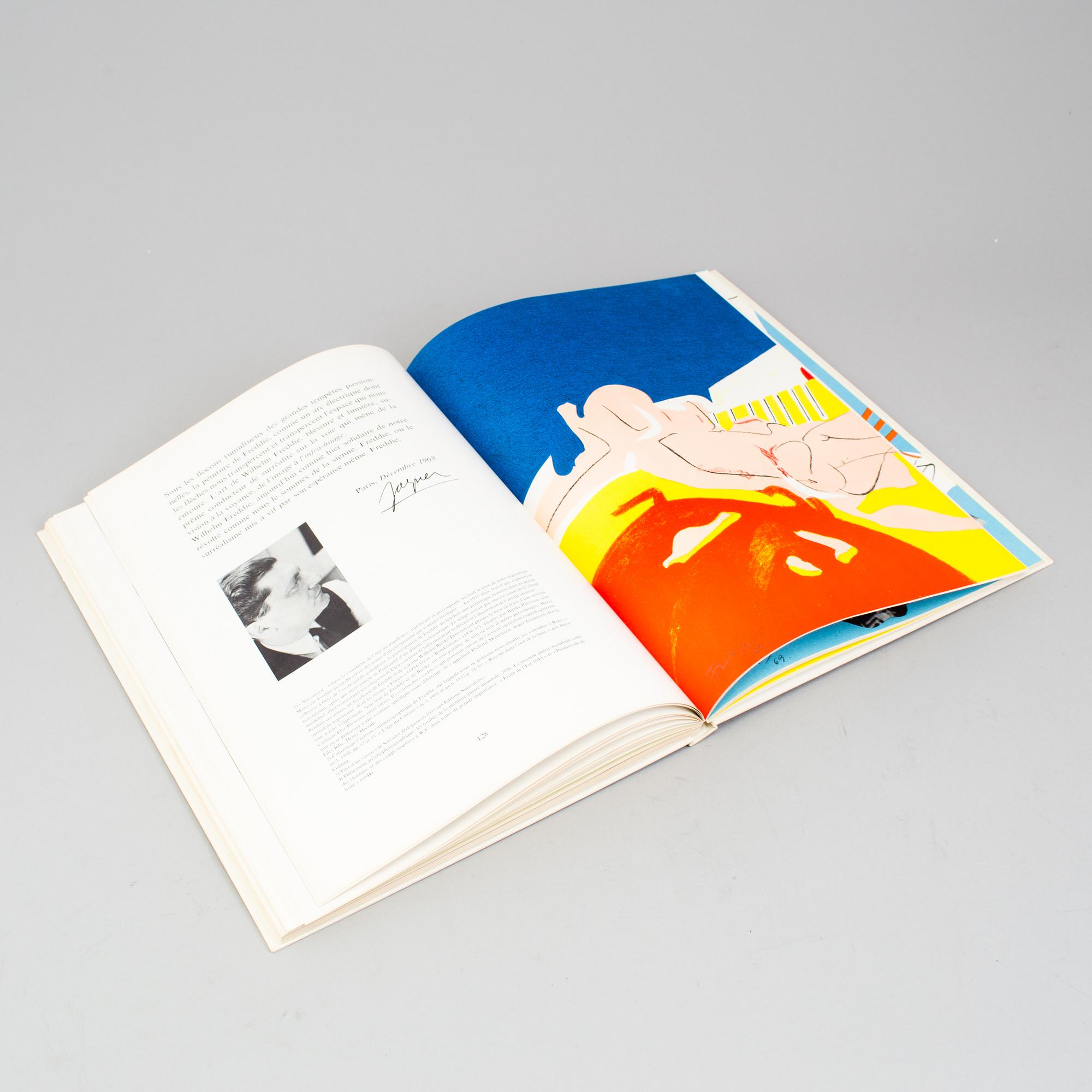 BOOK: "Wilhelm Freddie", Edouard Jaguer, Svend Hansens Forlag 1969, numbered 106.