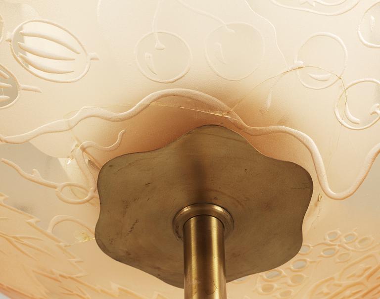 BO NOTINI, golvlampa, Glössner & Co, Stockholm 1940-tal.