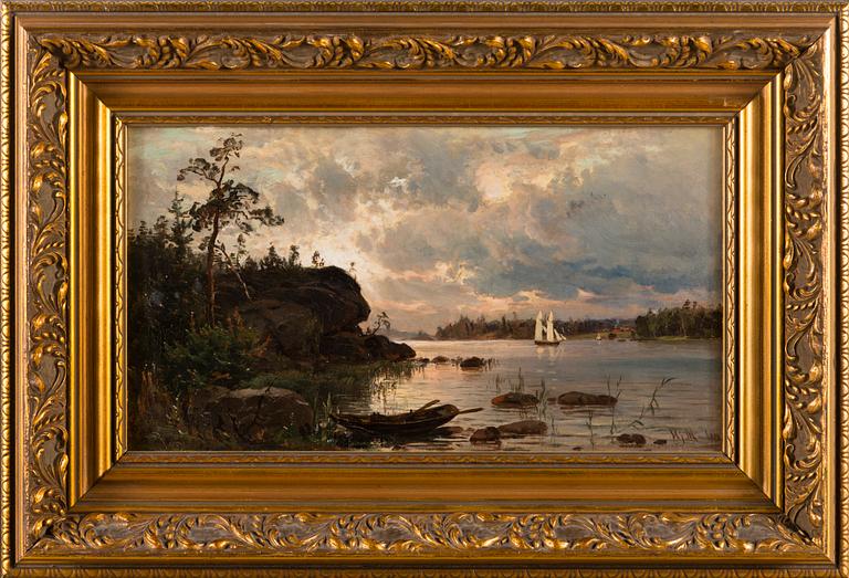 HJALMAR MUNSTERHJELM, SAILING IN THE ARCHIPELAGO.