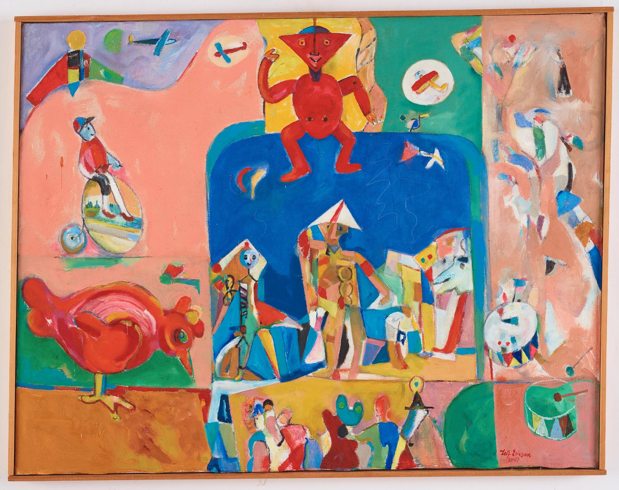 Leif Ericson, "Upptåg i ateljén".