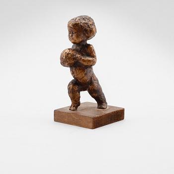 KG BEJEMARK, skulptur, patinerad brons, stämpelsignerad och numrerad 19/85.