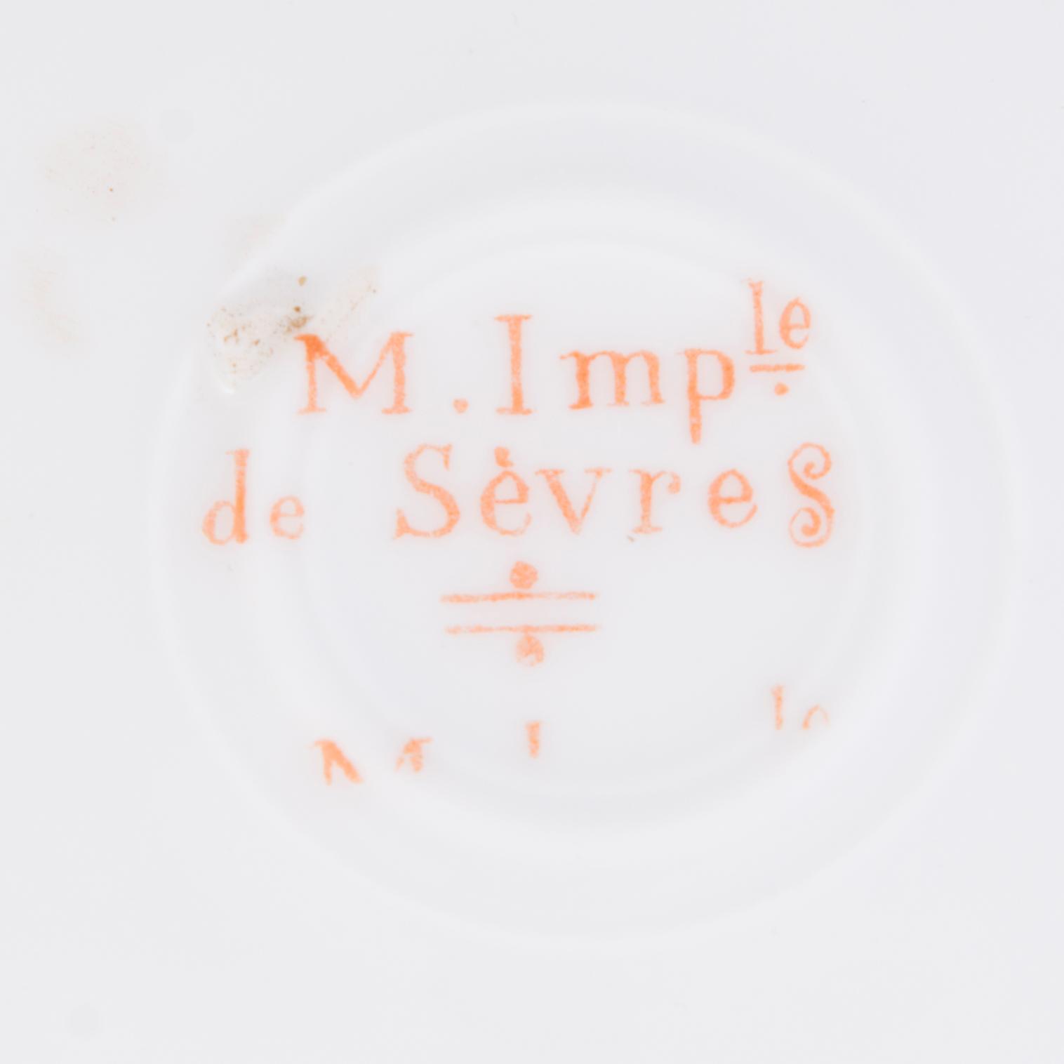 FIVE DECORATIVE PLATES, porcelain, Central Europe, late 19th century and early 20th century.