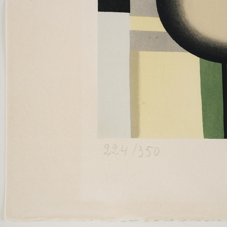 Fernand Léger, after, "La lecture".