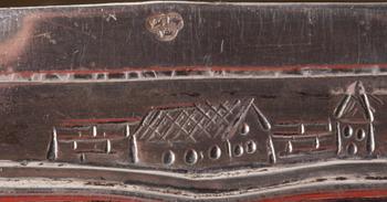 DOSA, silver, rokokostil, 1800-tal.