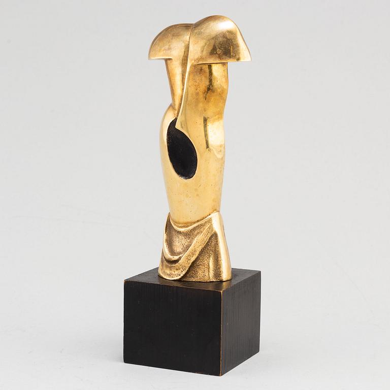 CHRISTIAN BERG, skulptur i brons signerad C.B.