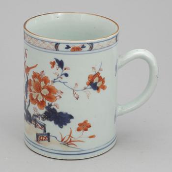 MUGG, porslin. Kina, Qing dynastin Kangxi, (1662-1722).