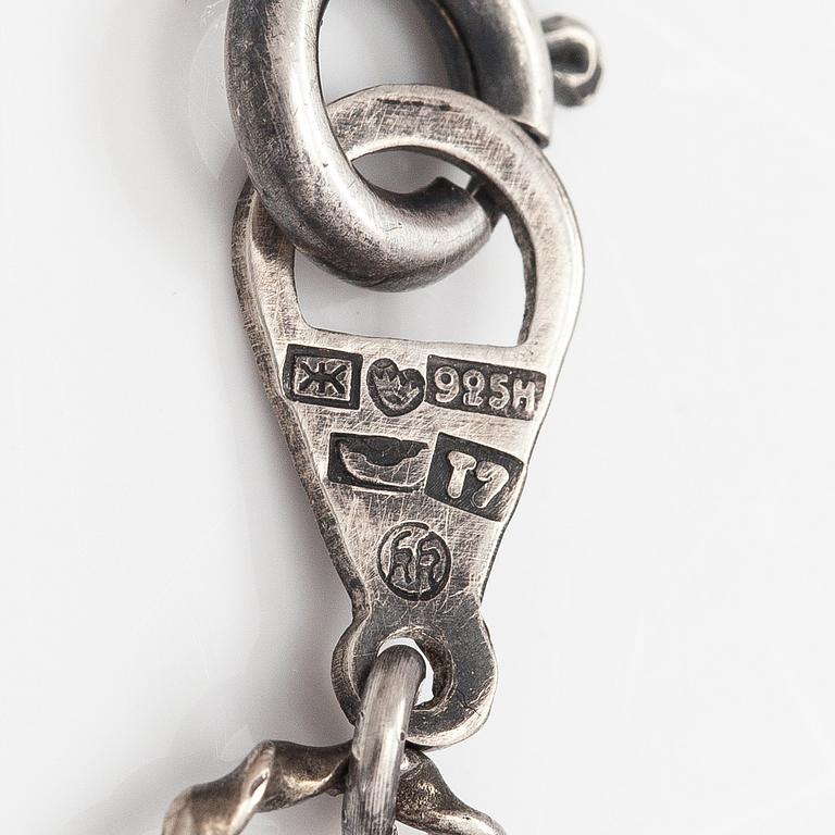 A sterling silver bracelet, model 425. Kalevala Koru, Helsinki 1972.