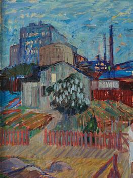Tove Jansson, "Förstadsvy".