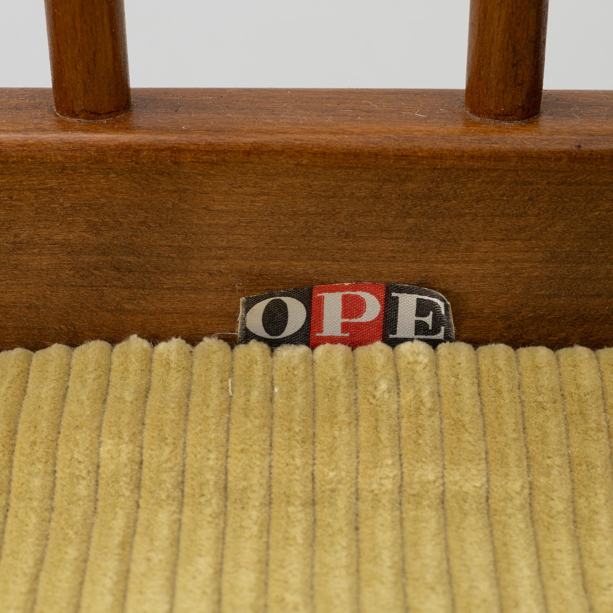 Kerstin Hörlin-Holmquist, Armchair, “Skrindan”, OPE-Möbler, second half of the 20th century.