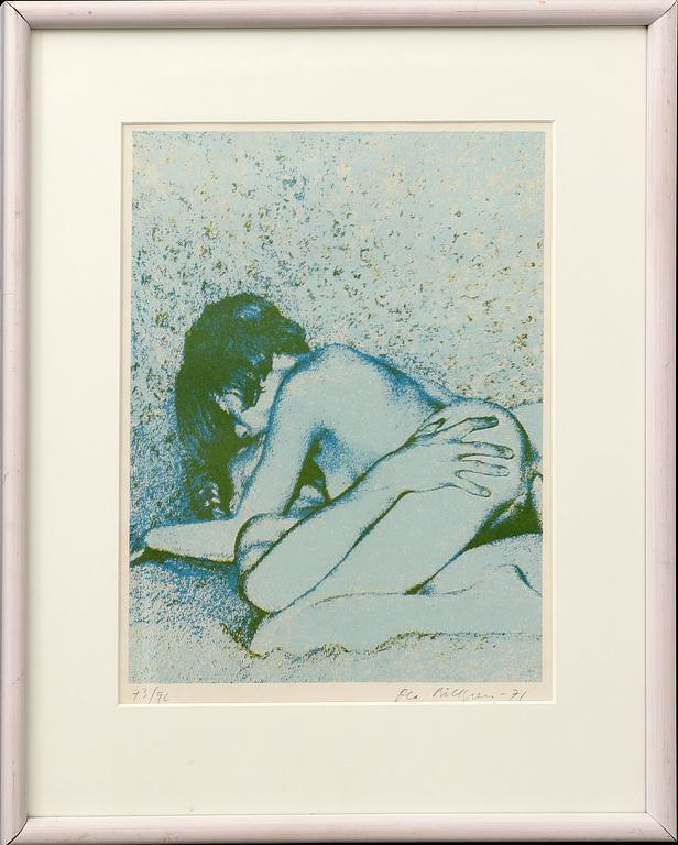 Ola Billgren, lithograph in colours signed dated and numbered -71 73/90.