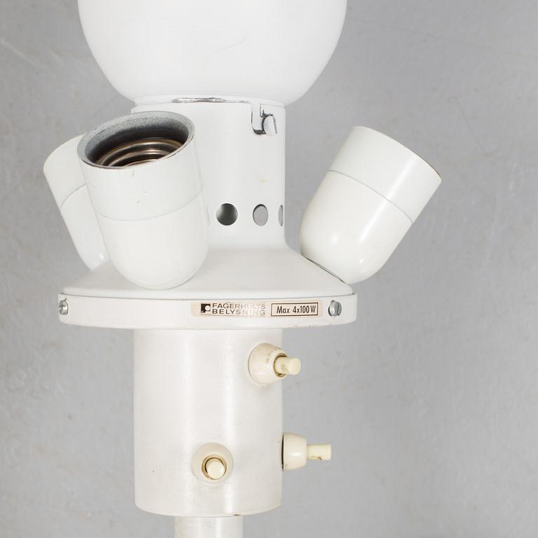 GOLVLAMPA, mässing, Fagerhults belysning, 1900-talets mitt.