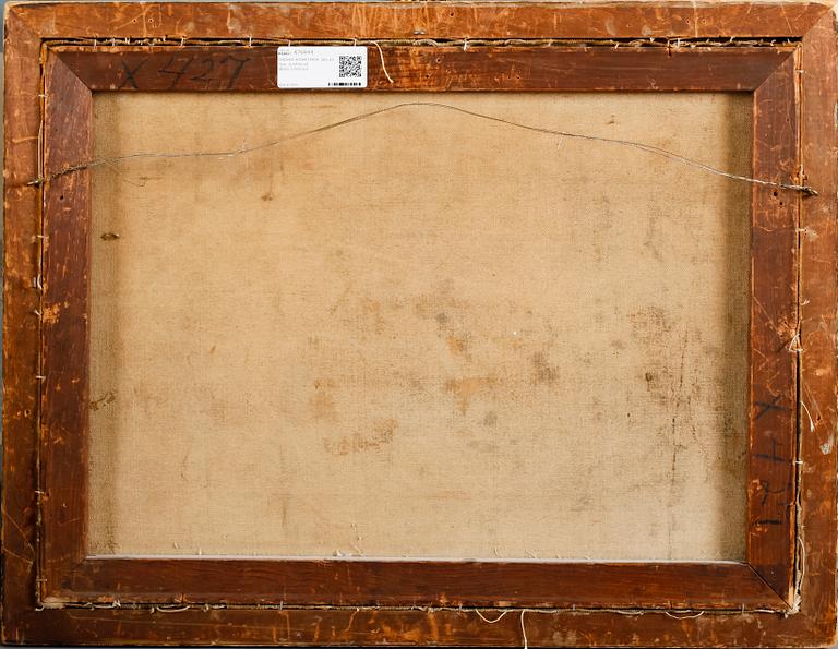 OKÄND KONSTNÄR, olja på duk, dubblerad, 1600-/1700-tal.