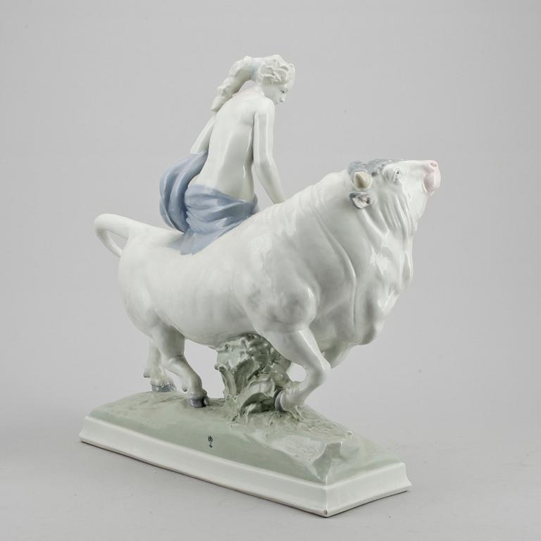 FIGURIN, porlin, Karl Ens porslin, 1900-tal.