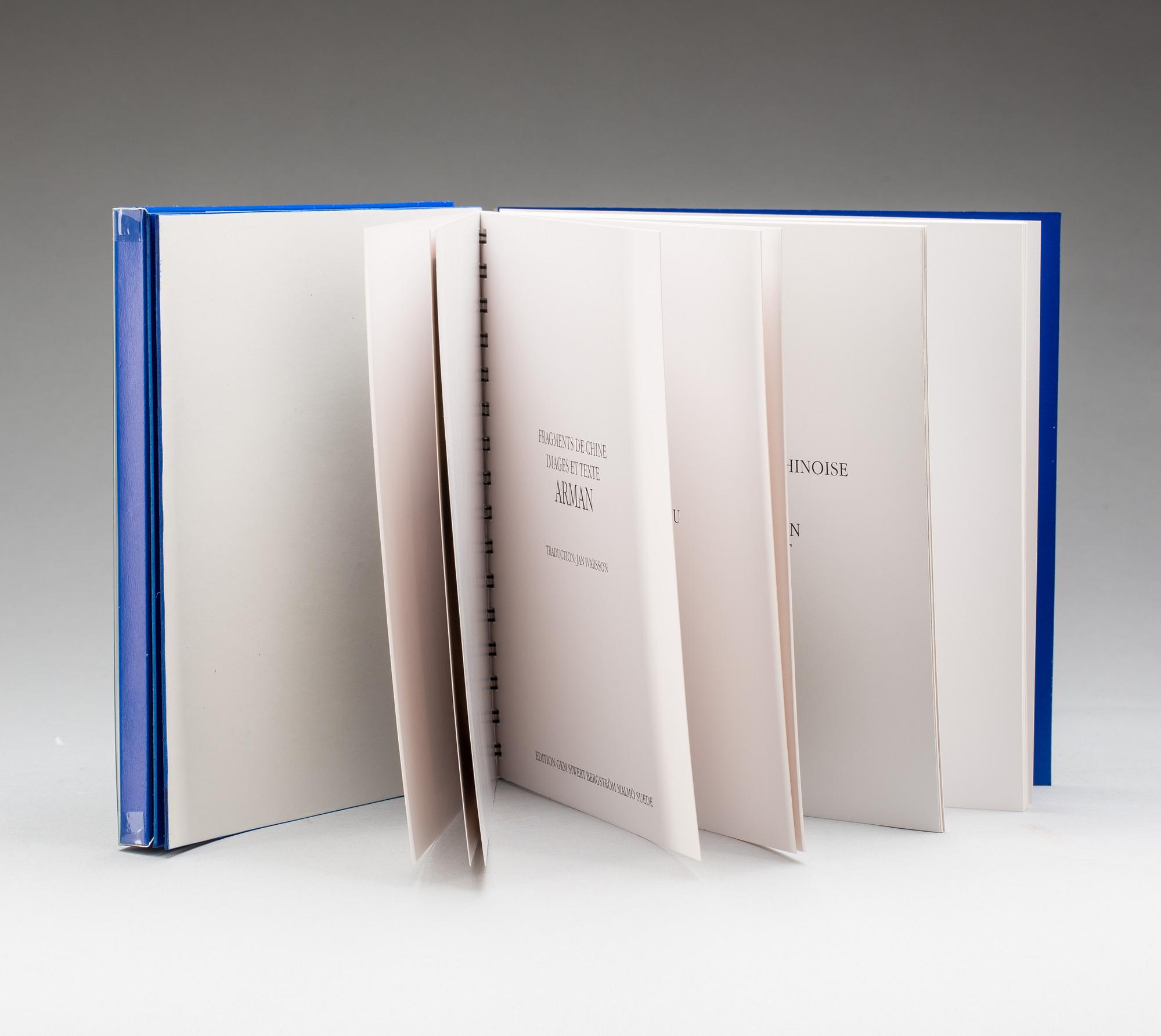 FERNANDEZ ARMAN, multipel/bok, signerad och numrerad 554/650.