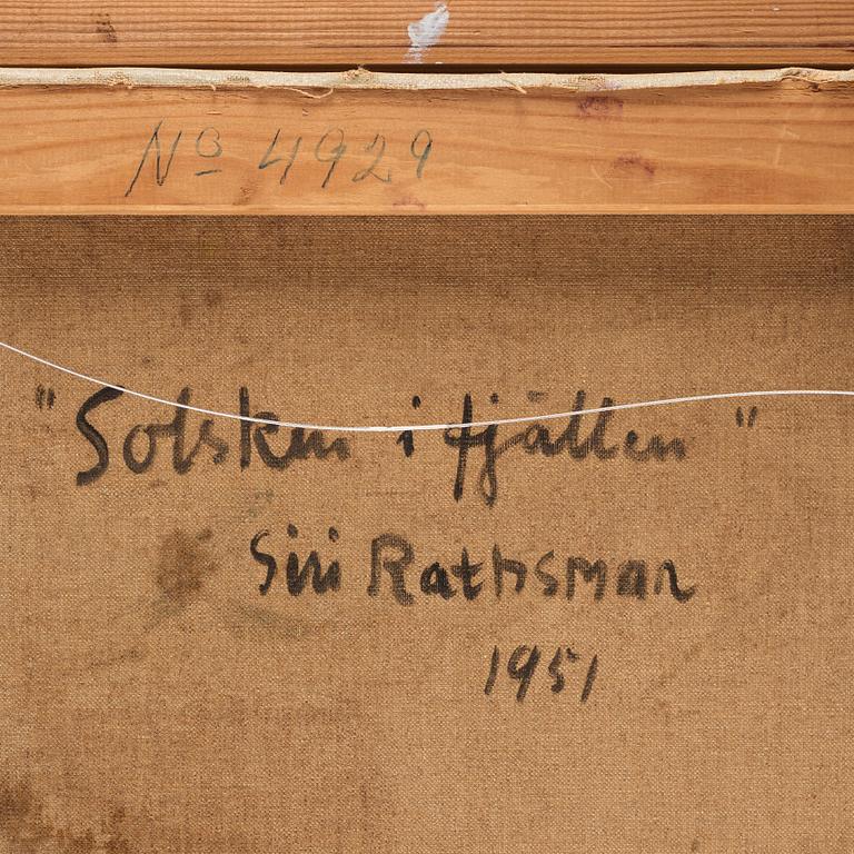 Siri Rathsman, "Solsken i fjällen" (Sunshine in the mountains).