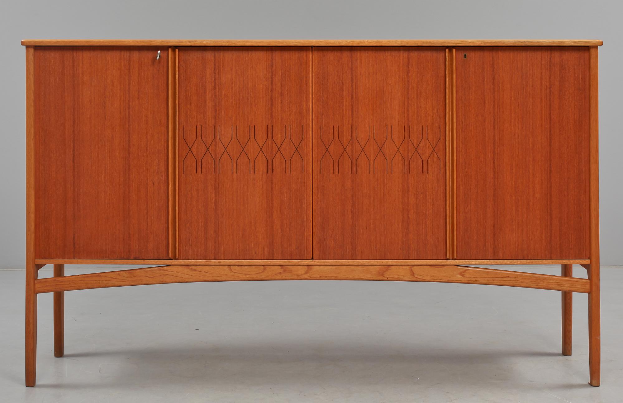 SIDEBOARD, "Borgia", Svante Skogh, Seffle Möbelfabrik, Säffle, 1950-tal.