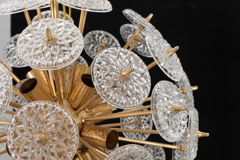 TAKLAMPA VAL SAINT LAMBERT CRYSTAL 1950-tal.