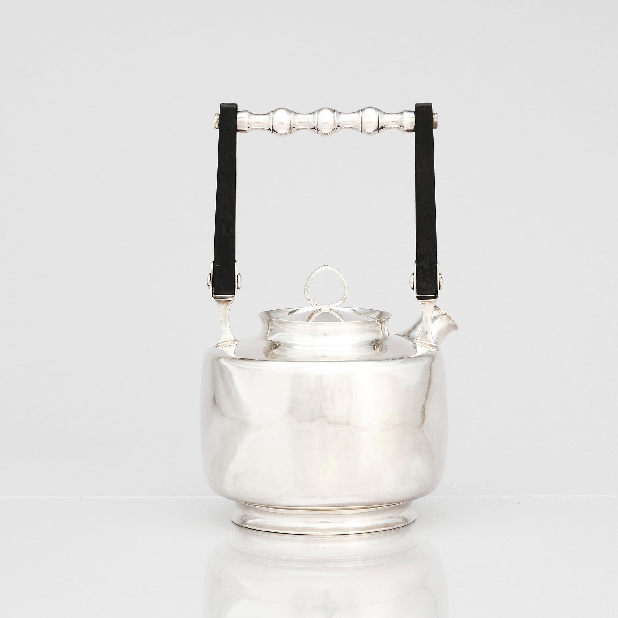 Claës Giertta, a sterling coffee pot, Stockholm 1970.