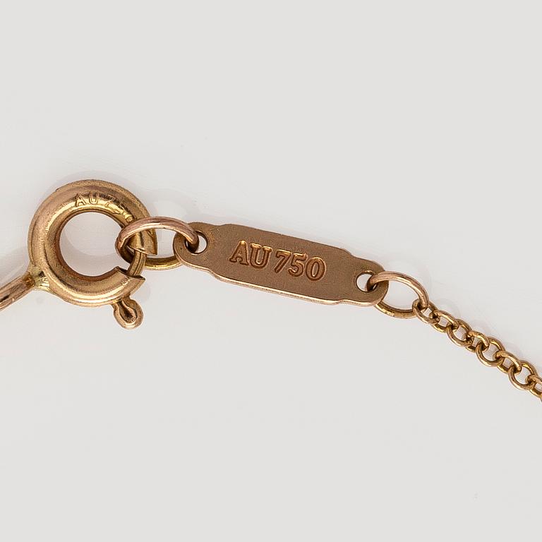 Tiffany & Co, an 18K gold 'Infinity Endless' bracelet.