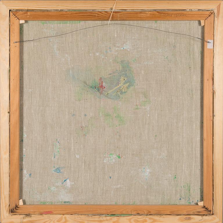 Marjatta Sarasalo, oil on canvas, signed and dated 1975.