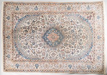 A carpet, Nain. Old. Approx. 350x243 cm.