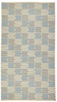 233. Barbro Nilsson, MATTO, "Falurutan, Duhs", flat weave, ca 408 x 225,5 cm, signed AB MMF BN.