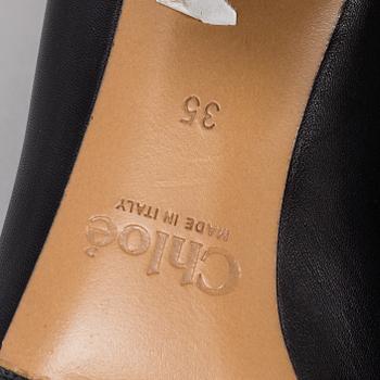 CHLOÉ, boots, size 35.