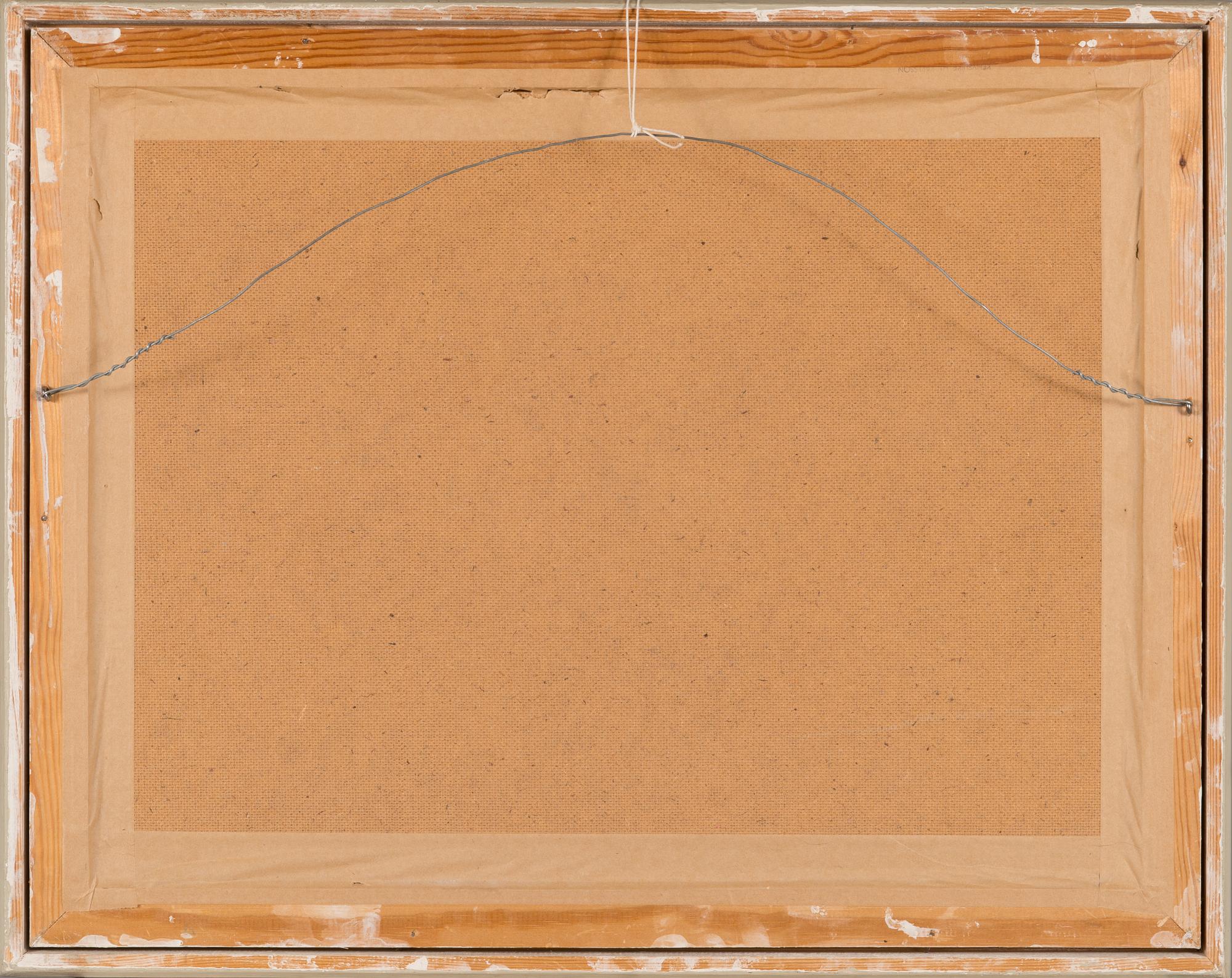 Olavi Martikainen, oil on canvas laid on board, signed and unclearly dated.